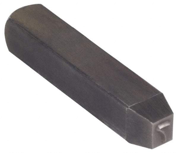 Made in USA - 3/16" Character Size, 7 Character, Heavy Duty Individual Steel Stamp - Steel, Number - A1 Tooling