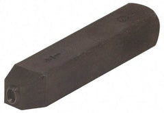 Made in USA - 1/8" Character Size, Q Character, Heavy Duty Individual Steel Stamp - Steel, Letter - A1 Tooling