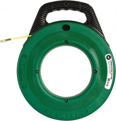 Greenlee - 50 Ft. Long x 3/16 Inch Wide, Nylon Fish Tape - 250 Lb. Pulling Strength, Includes Case - A1 Tooling