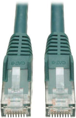 Tripp-Lite - Cat6, 24 AWG, 8 Wires, 550 MHz, Unshielded Network & Ethernet Cable - Green, PVC, 10' OAL - A1 Tooling