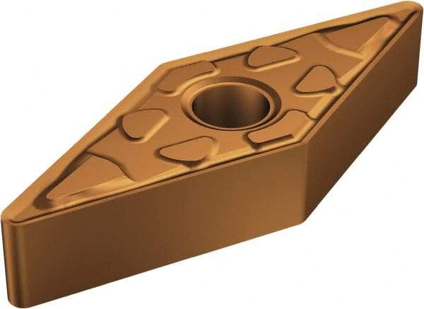 Sandvik Coromant - VNMG332 MM Grade 1125 Carbide Turning Insert - TiAlN/AlCr2O3 Finish, 35° Diamond, 3/8" Inscr Circle, 3/16" Thick, 1/32" Corner Radius - A1 Tooling