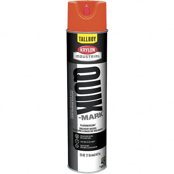 Krylon - 25 fl oz Marking Paint - 35 to 71 Sq Ft Coverage, Solvent-Based Formula - A1 Tooling