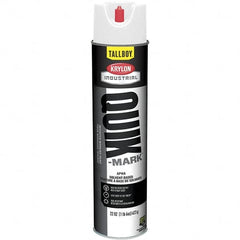 Krylon - 25 fl oz White Marking Paint - 35 to 71 Sq Ft Coverage, Solvent-Based Formula - A1 Tooling