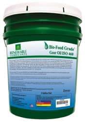 Renewable Lubricants - 5 Gal Pail, Mineral Gear Oil - 23°F to 250°F, 382 St Viscosity at 40°C, 49 St Viscosity at 100°C, ISO 460 - A1 Tooling