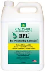 Renewable Lubricants - 1 Gal Bottle Thin Oily Film Penetrant/Lubricant - -22°F to 295°F - A1 Tooling