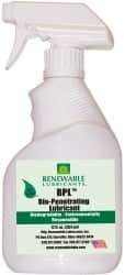 Renewable Lubricants - 12 oz Spray Bottle Thin Oily Film Penetrant/Lubricant - -22°F to 295°F - A1 Tooling