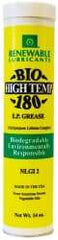 Renewable Lubricants - 14 oz Cartridge Biobased Extreme Pressure Grease - Green, Extreme Pressure & High Temperature, 285°F Max Temp, NLGIG 2, - A1 Tooling