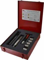 Value Collection - 6 Inserts, 1-8, 1-8 UNC, Thread Repair Kit - 1.5" Insert Length - Exact Industrial Supply