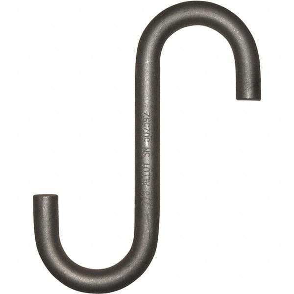 Peerless Chain - Trade Size 1/2", 1-1/2" Opening, Alloy Steel Shot Blasted/Rust Inhibitor S-Hook - 775 Lb Capacity, 1/2" Wire, 5-1/2" OAL - A1 Tooling