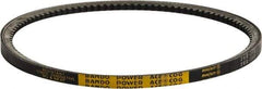 Bando - Section 3VX, 3/8" Wide, 106" Outside Length, V-Belt - Rubber Compound, Black, Narrow Cogged, No. 3VX1060 - A1 Tooling