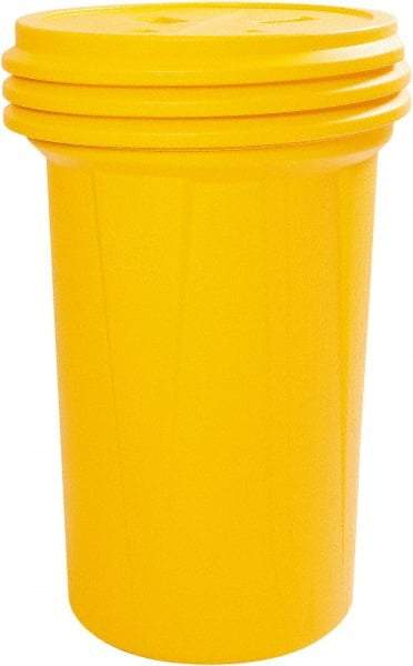 Eagle - 57 Gallon Closure Capacity, Screw On Closure, Yellow Overpack - 55 Gallon Container, HDPE, 550 Lb. Capacity, UN; DOT Listing - A1 Tooling