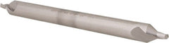 Hertel - #6 Plain Cut 60° Incl Angle High Speed Steel Combo Drill & Countersink - A1 Tooling