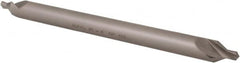 Hertel - #5 Plain Cut 60° Incl Angle High Speed Steel Combo Drill & Countersink - A1 Tooling