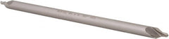 Hertel - #4 Plain Cut 60° Incl Angle High Speed Steel Combo Drill & Countersink - A1 Tooling