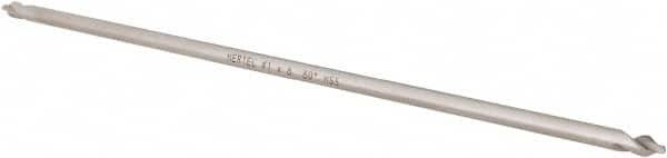 Hertel - #1 Plain Cut 60° Incl Angle High Speed Steel Combo Drill & Countersink - A1 Tooling