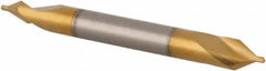 Hertel - #2/0 Plain Cut 60° Incl Angle High Speed Steel Combo Drill & Countersink - A1 Tooling