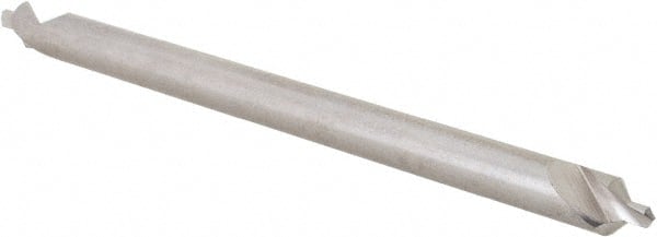 Hertel - #4-1/2 Plain Cut 90° Incl Angle High Speed Steel Combo Drill & Countersink - A1 Tooling