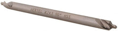 Hertel - #2 Plain Cut 90° Incl Angle High Speed Steel Combo Drill & Countersink - A1 Tooling