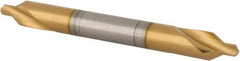 Hertel - #2 Plain Cut 60° Incl Angle High Speed Steel Combo Drill & Countersink - A1 Tooling