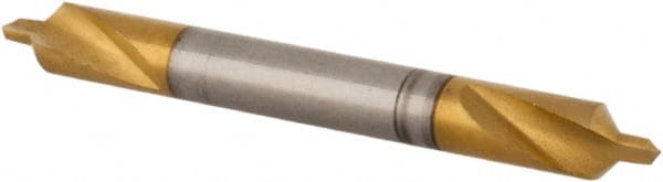 Hertel - #1 Plain Cut 90° Incl Angle High Speed Steel Combo Drill & Countersink - A1 Tooling