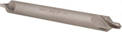 Hertel - #6 Plain Cut 82° Incl Angle High Speed Steel Combo Drill & Countersink - A1 Tooling