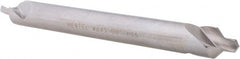 Hertel - #6 Plain Cut 90° Incl Angle High Speed Steel Combo Drill & Countersink - A1 Tooling