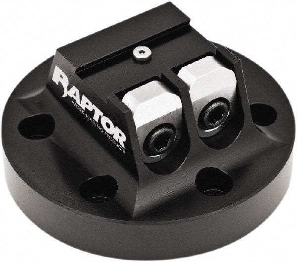 Raptor Workholding - 3/4" Jaw Width, 2" High x 4.33" Wide Dovetail Vise - For Use with 4 & 5 Axis Workholding Systems - A1 Tooling