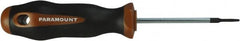 Paramount - T6 Torx Driver - 60mm Blade Length, 6-1/2" OAL, Ergonomic Handle - A1 Tooling