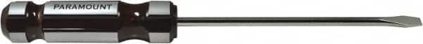 Paramount - Cabinet Slotted Screwdriver - Round Shank, Acetate Handle - A1 Tooling