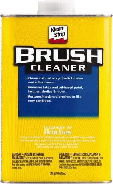 Klean-Strip - 1 Qt Brush Cleaner - 24 gL VOC Content, Comes in Metal Can - A1 Tooling