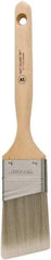 Wooster Brush - 1-1/2" Angled Synthetic Sash Brush - 2-7/16" Bristle Length, 7.13" Wood Fluted Handle - A1 Tooling