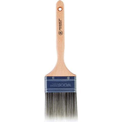 Wooster Brush - 3" Flat Synthetic Sash Brush - 2-15/16" Bristle Length, 7.44" Wood Fluted Handle - A1 Tooling