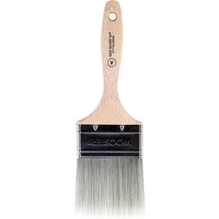 Wooster Brush - 3" Flat Synthetic Varnish Brush - 2-15/16" Bristle Length, 5.81" Wood Beavertail Handle - A1 Tooling