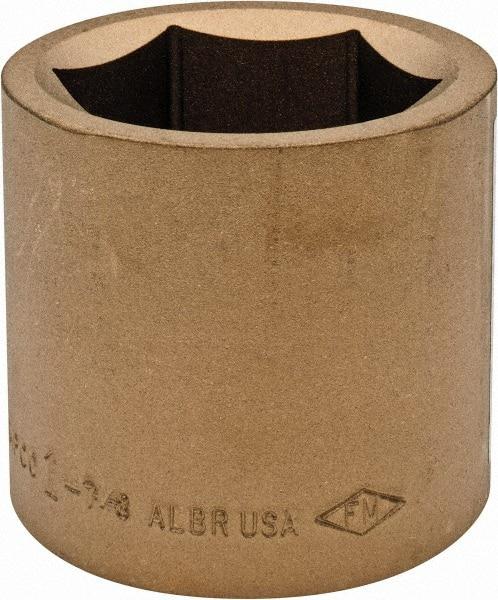 Ampco - 1-7/8", 3/4" Drive, Standard Hand Socket - 6 Points, 2-9/16" OAL, Aluminum Bronze - A1 Tooling