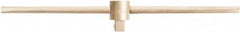 Ampco - 1/2" Drive Socket Sliding T-Handle - 12" OAL, Aluminum Bronze Finish - A1 Tooling