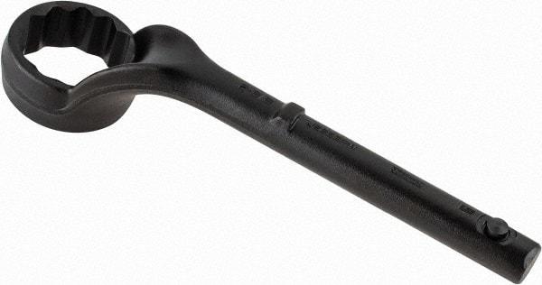 Proto - 2-3/8" 12 Point Pull Wrench - Single End, 13-3/4" OAL, Steel, Black Finish - A1 Tooling