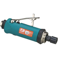 Dynabrade - 1/4 Inch Collet, 0.7 hp, 20,000 RPM Compact Router Motor - 1/4 NPT Inlet, 90 psi Air Pressure, 38 CFM - A1 Tooling