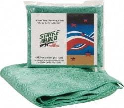 MPH Systems - Reusable Microfiber Wipes - Packet, 16" x 16" Sheet Size, Green - A1 Tooling