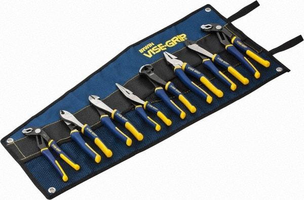 Irwin - 8 Piece Plier Set - Comes in Tool Roll - A1 Tooling