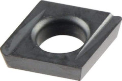 Kennametal - CDHH1.20.61 Grade KCU10 Carbide Turning Insert - AlTiN Finish, 80° Diamond, 5/32" Inscr Circle, 0.04 Thick, 1/64" Corner Radius - A1 Tooling