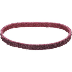 Dynabrade - 1/4" Wide x 18" OAL, Aluminum Oxide Abrasive Belt - Aluminum Oxide, Medium, Nonwoven, Cloth Backing, Wet/Dry - A1 Tooling