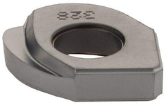 Iscar - HBRD.75 QF Grade IC328 Carbide Milling Insert - TiCN Finish, 0.183" Thick, 3/8" Corner Radius - A1 Tooling