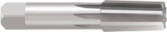 Emuge - 1/8" Pipe, 0.3169" Small End Diam, 0.2756" Straight Shank, 17mm Flute, Taper Pipe Reamer - A1 Tooling