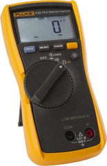 Fluke - 113, CAT IV, 600 VAC/VDC, Digital True RMS Auto Ranging Manual Ranging Multimeter - 60,000 Ohm, Measures Voltage, Resistance - A1 Tooling