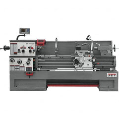 Jet - 16" Swing, 60" Between Centers, 230 Volt, Triple Phase Engine Lathe - 7MT Taper, 7-1/2 hp, 25 to 1,800 RPM, 3-1/8" Bore Diam, 40" Deep x 48" High x 116-1/2" Long - A1 Tooling