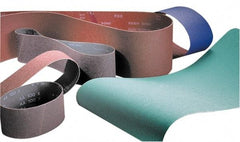 Made in USA - 4" Wide x 106" OAL, 60 Grit, Silicon Carbide Abrasive Belt - Silicon Carbide, Medium, Coated, X/Y Weighted Cloth Backing, Wet/Dry, Series S181 - A1 Tooling