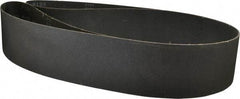 Made in USA - 4" Wide x 106" OAL, 120 Grit, Silicon Carbide Abrasive Belt - Silicon Carbide, Fine, Coated, X/Y Weighted Cloth Backing, Wet/Dry, Series S181 - A1 Tooling