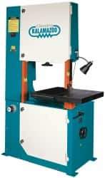 Clausing - 28 Inch Throat Capacity, Variable Speed Pulley Vertical Bandsaw - 50 to 5200 SFPM, 3 HP, Three Phase - A1 Tooling