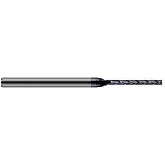 Harvey Tool - 1/16", 5/8" LOC, 1/8" Shank Diam, 2-1/2" OAL, 4 Flute, Solid Carbide Square End Mill - Exact Industrial Supply