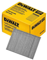 DeWALT - 16 Gauge 2-1/2" Long Finishing Nails for Power Nailers - Grade 2 Steel, Galvanized Finish, Straight Stick Collation - A1 Tooling